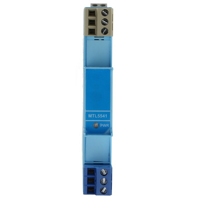 Eaton 1 Channel Zener Barrier, Repeater power supply, Current Input, Current Output, ATEX