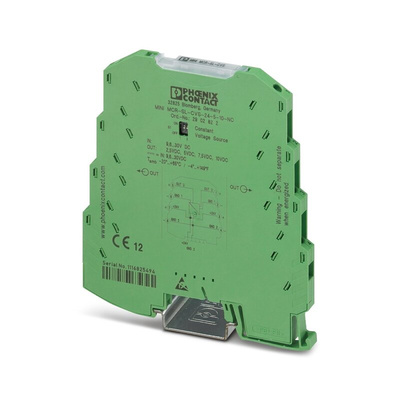 Phoenix Contact 3RS7025 Series Signal Conditioner, Voltage Input, Voltage Output, 9.6 → 30V dc Supply