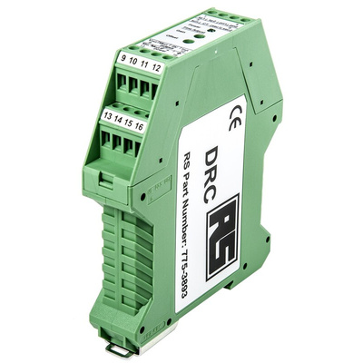 Solartron Metrology Signal Conditioner, Voltage Input, Current, Voltage Output, 10 → 30V dc Supply