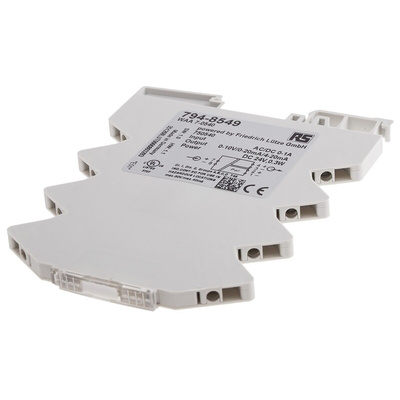 RS PRO Signal Conditioner, Current Input, Current, Voltage Output, 16.8 → 30V Supply