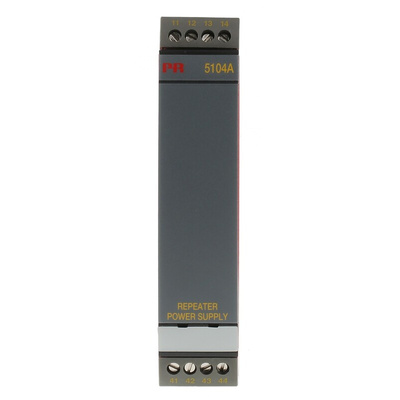 PR Electronics 1 Channel Galvanic Barrier, Repeater power supply, Current, Voltage Input, Current, Voltage Output