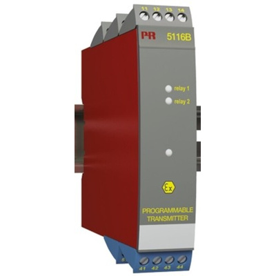 PR Electronics 5100 Series Galvanic Barrier, Current, RTD, Thermocouple, Voltage Input, Current, Voltage, Relay Output,