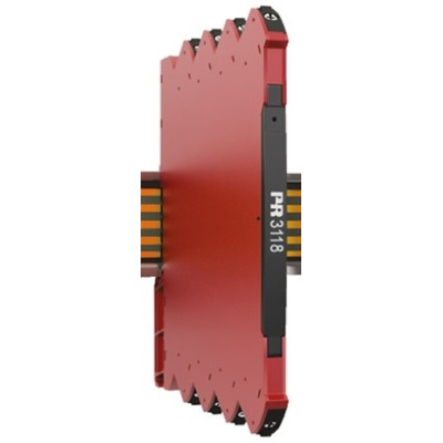 PR Electronics 3100 Series Bipolar Isolated Converter, Current, Voltage Input, Current, Voltage Output, 16.8 →