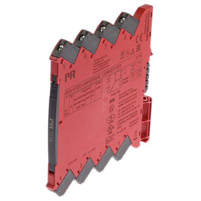 PR Electronics 3100 Series Isolated Universal Converter, Universal Input, Current, Voltage Output, 16.8 → 31.2V