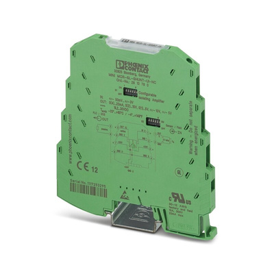Phoenix Contact MACX Series Signal Conditioner, Voltage Input, Current, Voltage Output, 19.2 → 30V dc Supply