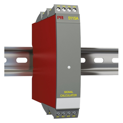 PR Electronics Programmable Signal Conditioner, Signal Calculator, Current, RTD, Thermocouple, Voltage Input, Current,