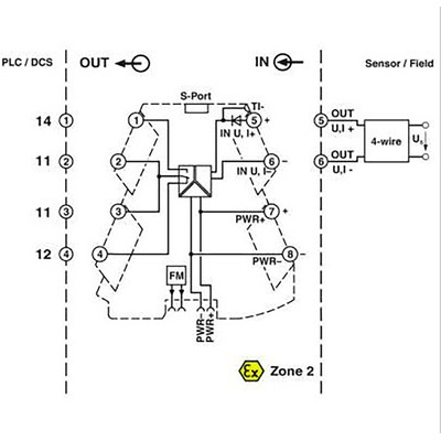 Phoenix Contact MINI MCR-2-UI-REL-PT Series Signal Conditioner, ATEX