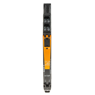 Weidmuller ACT20P Series Signal Conditioner, Current, Voltage Input, Current Output, 230V ac Supply, ATEX