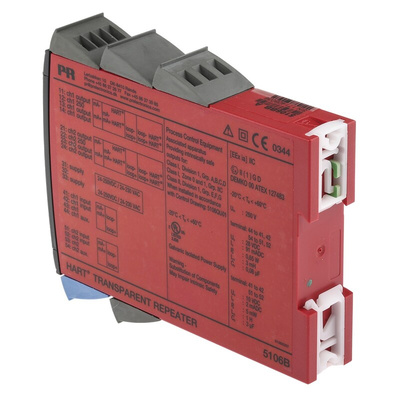 PR Electronics 1 Channel Galvanic Barrier, Hart Transparent Repeater, ATEX, IECEx