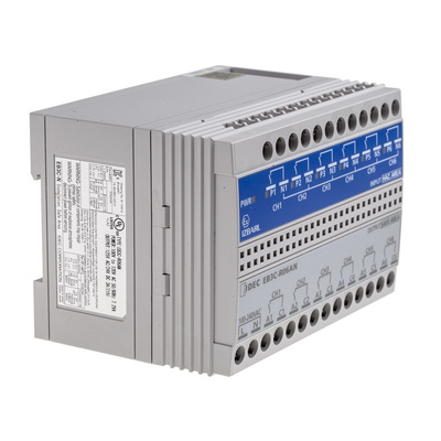 Idec 6 Channel Zener Barrier, Intrinsic Safety Barrier, Relay Output, ATEX