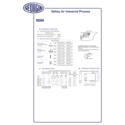 GEORGIN 2 Channel Intrinsic Security Relay, ATEX