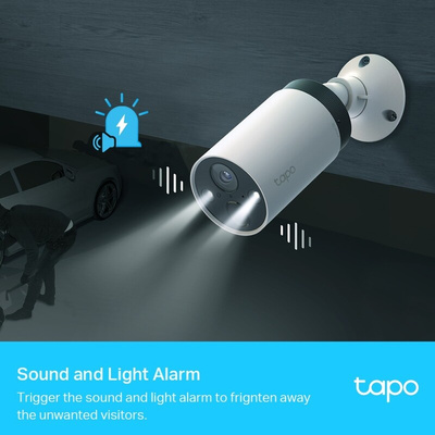 TP-Link Network Outdoor IR Battery Powered Wifi CCTV Camera, 2560 x 1440 pixels Resolution