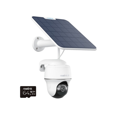 Reolink Indoor, Outdoor Solar Powered Wifi CCTV Camera, 3840 x 2160 Resolution