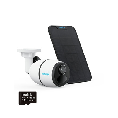 Reolink Indoor, Outdoor PoE Solar Powered CCTV Camera, 2560 x 1440 Resolution