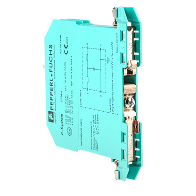 Pepperl + Fuchs 1 Channel Zener Barrier, ATEX