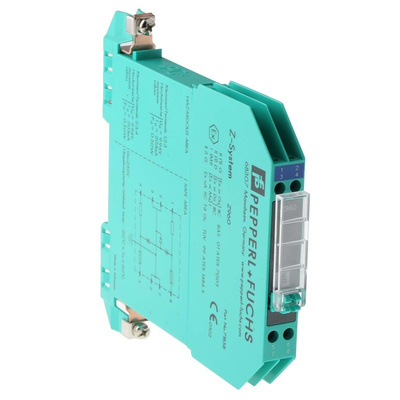 Pepperl + Fuchs 2 Channel Zener Barrier, ATEX