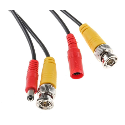 RS PRO 20m Cable CCTV Cable for use with CCTV Cameras, Recorders, DVRs, Monitors
