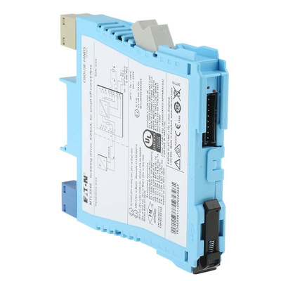 Eaton 1 Channel Zener Barrier, Isolated Driver, Current Input, Current Output, ATEX