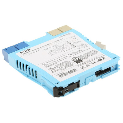 Eaton 1 Channel Zener Barrier, Temperature Converter, RTD, Thermocouple Input, Current, Relay Output, ATEX