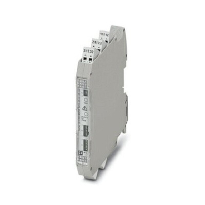 Phoenix Contact 1 Channel Galvanic Barrier, Isolating Amplifier, Current, Voltage Input, Current, Voltage Output, ATEX