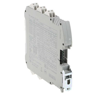 Phoenix Contact 1 Channel Galvanic Barrier, Isolating Amplifier, Current, Voltage Input, Current, Voltage Output, ATEX