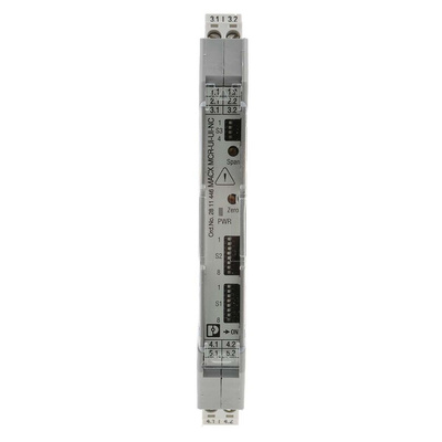 Phoenix Contact 1 Channel Galvanic Barrier, Isolating Amplifier, Current, Voltage Input, Current, Voltage Output, ATEX