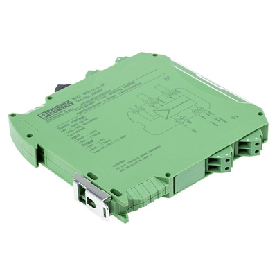 Phoenix Contact 1 Channel Galvanic Barrier, Isolating Amplifier, Current, Voltage Input, Current, Voltage Output, ATEX