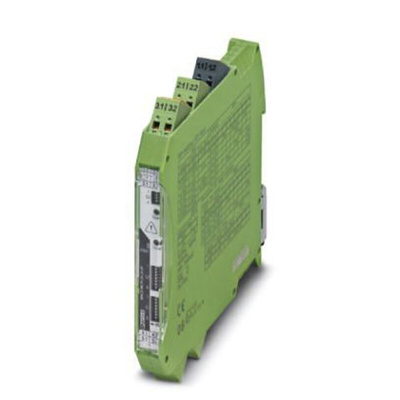 Phoenix Contact 1 Channel Galvanic Barrier, Isolating Amplifier, Current, Voltage Input, Current, Voltage Output, ATEX
