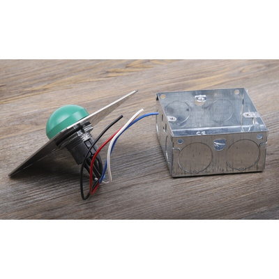 RS PRO Plastic Domed Push Button