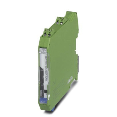Phoenix Contact 1 Channel Zener Barrier, Signal Conditioner, NAMUR Sensor, Switch Input, Transistor Output, ATEX