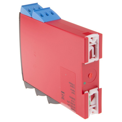 PR Electronics 2 Channel Galvanic Barrier, Pulse Isolator, NAMUR Sensor, Switch Input, NPN, Relay Output, ATEX