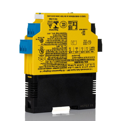 Turck 2 Channel Galvanic Barrier, Isolating Amplifier, NAMUR Sensor, Switch Input, Relay Output, ATEX, IECEx