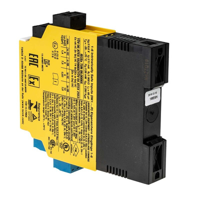 Turck 1 Channel Galvanic Barrier, Isolating Amplifier, NAMUR Sensor, Switch Input, Relay Output, ATEX, IECEx