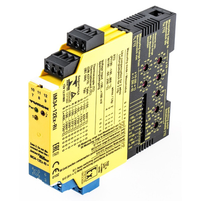 Turck 1 Channel Galvanic Barrier, Temperature Measuring Amplifier, RTD, Thermocouple, Voltage Input, Current Output,