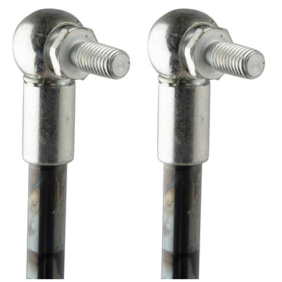 Camloc Steel Gas Strut, with Ball & Socket Joint, End Joint, 545mm Extended Length, 250mm Stroke Length