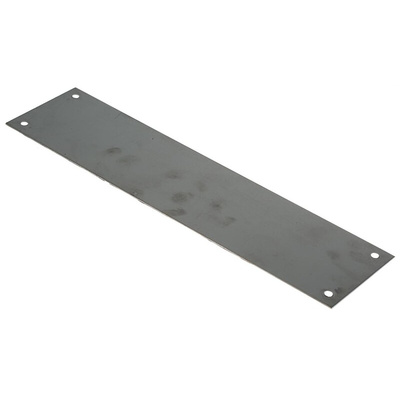 Stainless Steel Screw Mounted Push Plate, 300 x 75mm