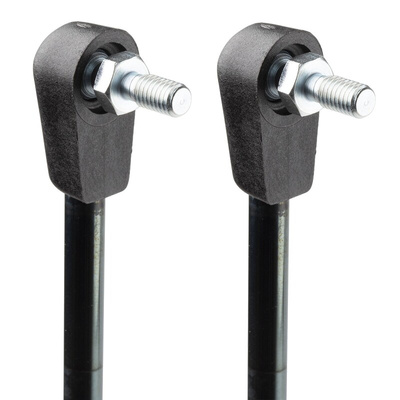 Camloc Steel Gas Strut, with Ball & Socket Joint, End Joint, 340mm Extended Length, 150mm Stroke Length