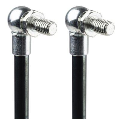 Camloc Steel Gas Strut, with Ball & Socket Joint, End Joint, 264mm Extended Length, 100mm Stroke Length