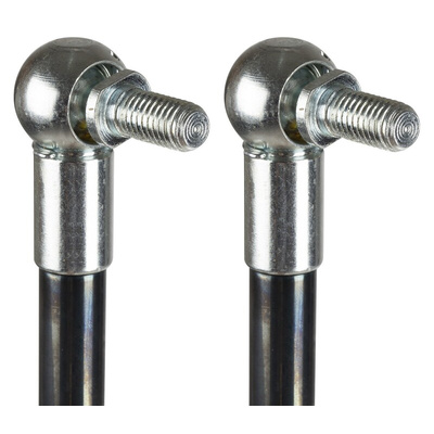 Camloc Steel Gas Strut, with Ball & Socket Joint, End Joint, 680mm Extended Length, 300mm Stroke Length