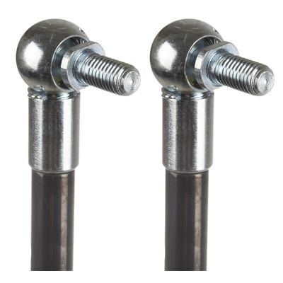 Camloc Steel Gas Strut, with Ball & Socket Joint, End Joint, 880mm Extended Length, 400mm Stroke Length