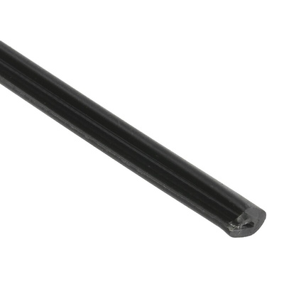 TE Connectivity Black Polyolefin Edge Protection, 1.2m
