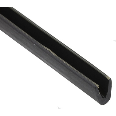 TE Connectivity Black Polyolefin Edge Protection, 1.2m