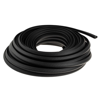 RS PRO Black Nitrile Rubber Edge Protection, 20m