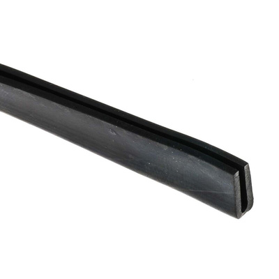 RS PRO Black EPDM Edge Protection, 20m