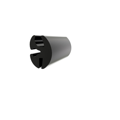 RS PRO Black EPDM Edging Strip, 20.9mm