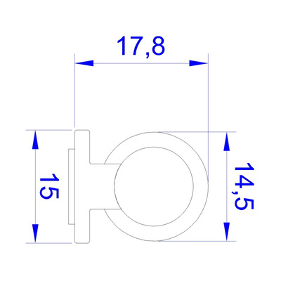 RS PRO Black EPDM Edging Strip, 20m