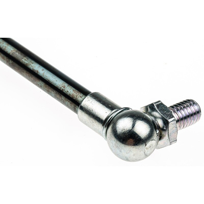 Camloc Steel Gas Strut, with Ball & Socket Joint, 264mm Extended Length, 100mm Stroke Length