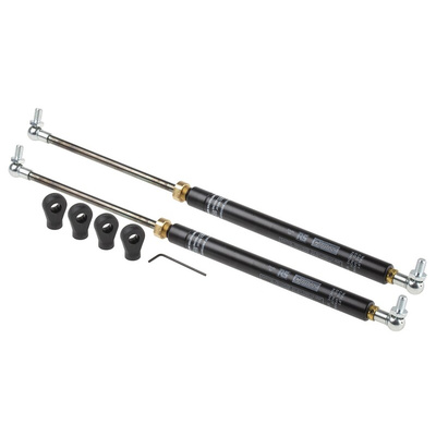 Camloc Steel Gas Strut, with Ball & Socket Joint, 364mm Extended Length, 150mm Stroke Length