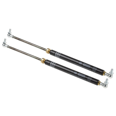 Camloc Steel Gas Strut, with Ball & Socket Joint, 364mm Extended Length, 150mm Stroke Length