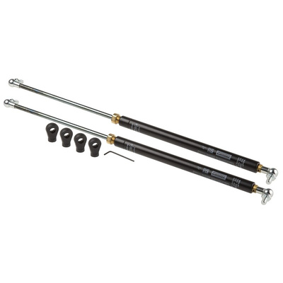 Camloc Steel Gas Strut, with Ball & Socket Joint, 464mm Extended Length, 200mm Stroke Length